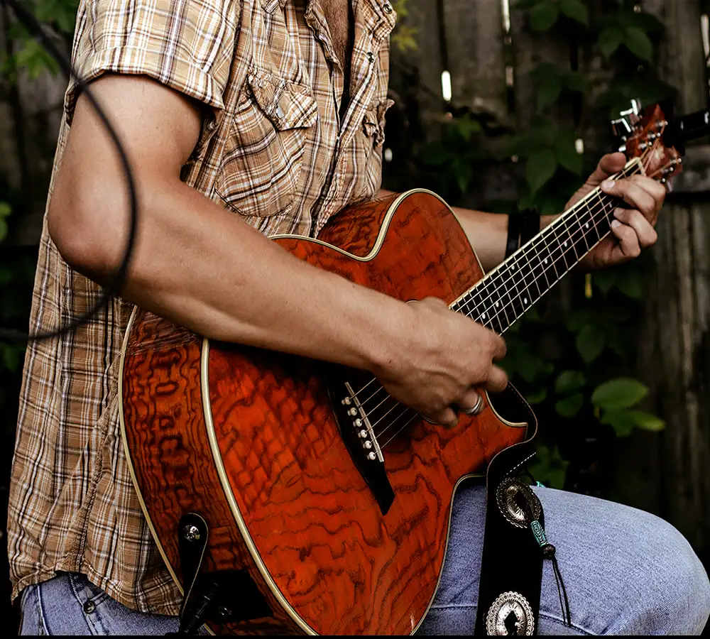 un guitariste classique
